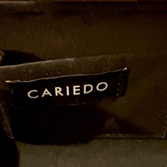 🖤✨ Black & Gold Geometric Clutch – Cariedo | Like New - Picture 2 of 5